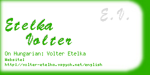 etelka volter business card